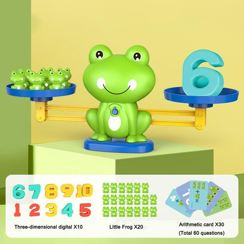 Frog Balance Scale Children's Toy Puzzle Logic ThinkingTraining NEW HOT 50%OFF - Picture 7 of 18