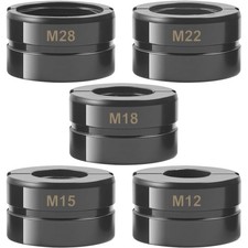 M12 M28 Pressbacke Set 5 St&uuml;ck Rohrverbindung Pressbacken f&uuml;r Handpresszange ...