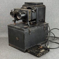 Antique Bausch Lomb Model BB Balopticon Dual Lens Projector No 58209