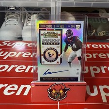 2019 Contenders Championship Ticket Charles Omenihu RC Rookie Auto /49 Texans