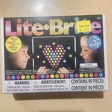 Lite-Brite Mini Travel Size LED Light Game For Kids