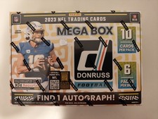 2023 Panini Donruss NFL Football Mega Box Target New Factory Sealed