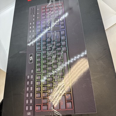 Redragon K550 RGB Gaming Keyboard, 104 Keys + 12 Macro G Keys Wired