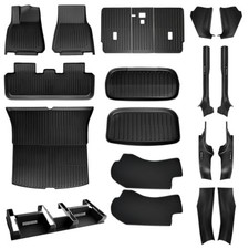 SUPER LINER Tesla Model 3 Floor Mats 2025 2026 2024 Custom Fit All-Weather