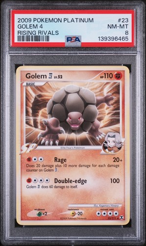 Golem E4 graded PSA 8 for sale on eBay