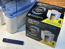 4-Pack Replacement Water Filters for all Models ZR-006 - Missing Box