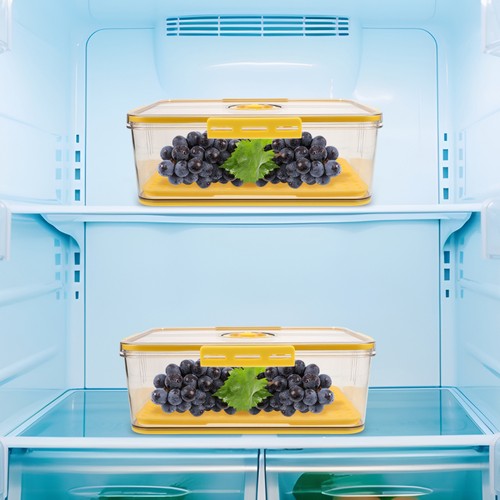 Cassetta Portapane per Casa Frutta Crisper per Custode Cucina Contenitore - Foto 6 di 12