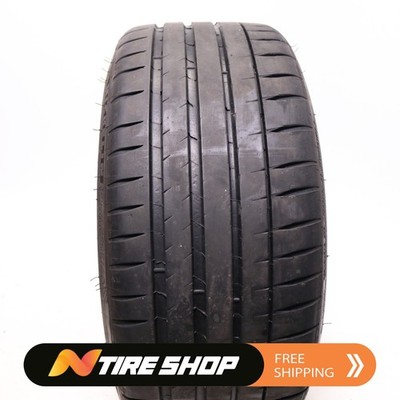 Set of 2 Used 235/35ZR19 Michelin Pilot Sport 4 S - 91Y - 7-7.5/32 No Repairs