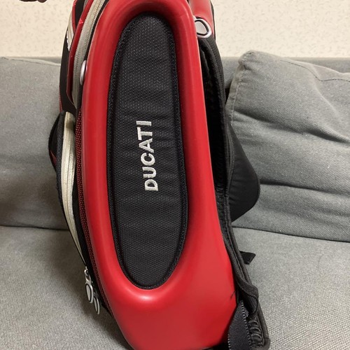 Hard To Find Tumi Ducati Collaboration Backpack Black/Red - Picture 3 of 6