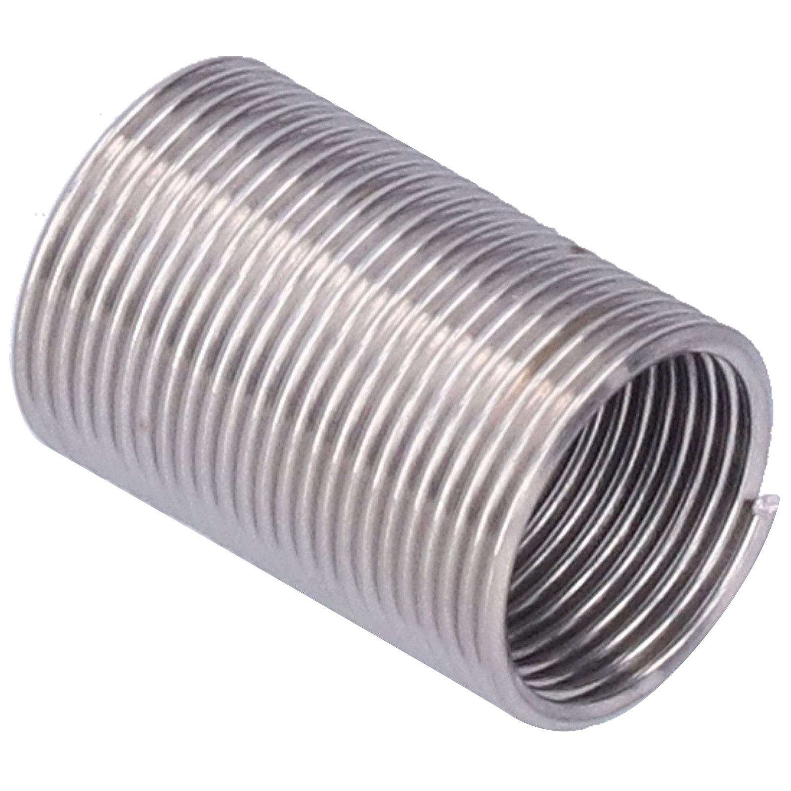 20Pcs M12 X 1 Threaded Repair Wire Thread Insert Stainless Steel For Damaged Hol