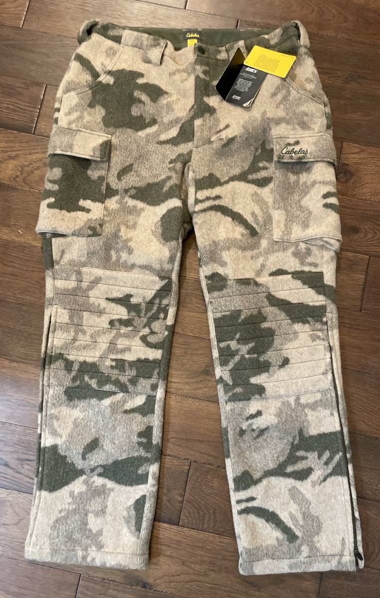 Cabela's Wooltimate Hunting Camo 4Most Windshear Wool Pants Mens