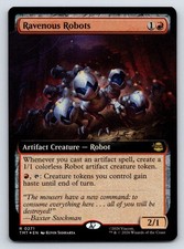 Ravenous Robots (Extended Art) R FOIL Teenage Mutant Ninja Turtles 271 NM