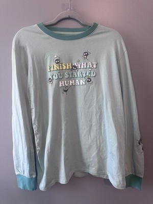 Studio Ghibli Spirited Away Soot Sprites Long Sleeve T Shirt Finish Human