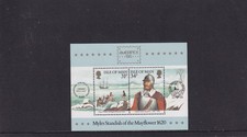 ISLE OF MAN 1986 Ameripex  86 Stamp Exhibition m/sht SG MS176. Mint Never Hinged