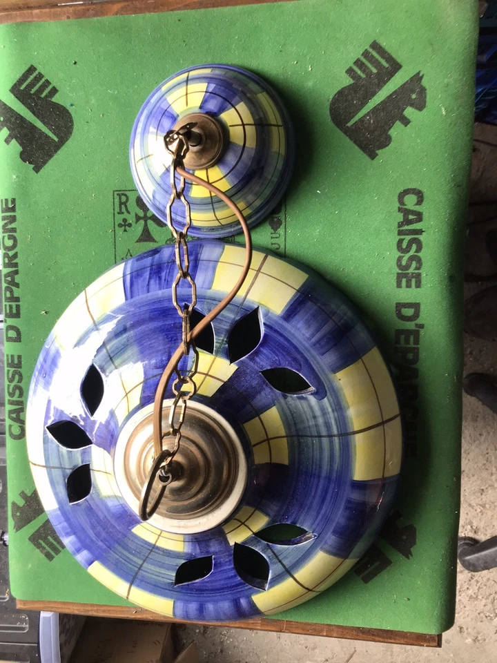 suspension lustre art déco - Photo 2/3