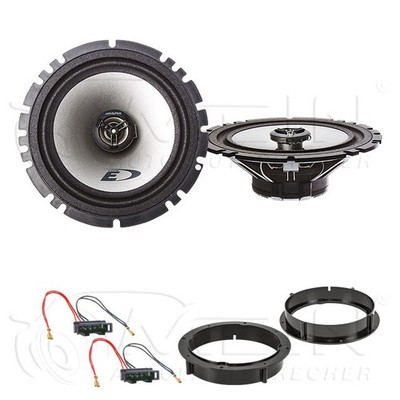 ALPINE LAUTSPRECHER für VW T5 Bus 2003-2009 Heck Hinten 2-Wege Koax 220W #AKN1
