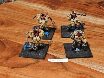 Cool Mini or Not Wrath of Kings House Nasier Pelegarth Brutes Painted x4