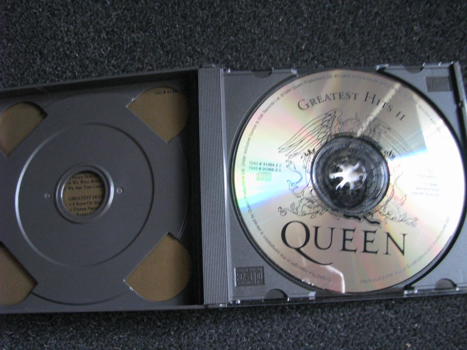 Queen-Greatest Hits I & II CD-2 CD Box-1994 Austria-Parlophone-7243 8 31264/5 2 - Bild 4 von 4