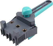 Wolfcraft Guida per Spinatura – Calibro Di Spinatura per Giunzioni in Legno I 46