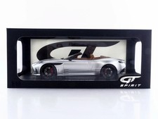 GT Spirit ASTON MARTIN DB12 VOLANTE CABRIOLET OPEN 2023 SILVER Limited Ed 1/18