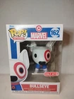 Funko Pop! Ad Icons Target Bullseye Dog #162 Exclusive Vinyl Figure Marvel