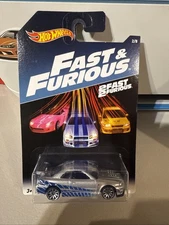 Hot Wheels Nissan Skyline GT-R R34 Fast & Furious 2 Fast 2 Furious 2016