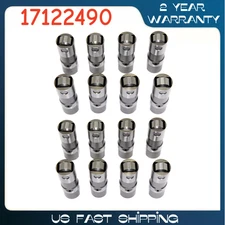 NEW 16pcs Hydraulic Roller Valve Lifters 17122490 For Buick Allure Chevrolet GMC