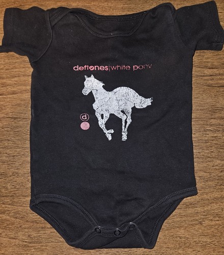 Deftones White Pony Black One Piece 12 Month Baby Toddler - Nu Metal