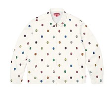 SS26 Supreme Spitfire White Work Jacket, Size...