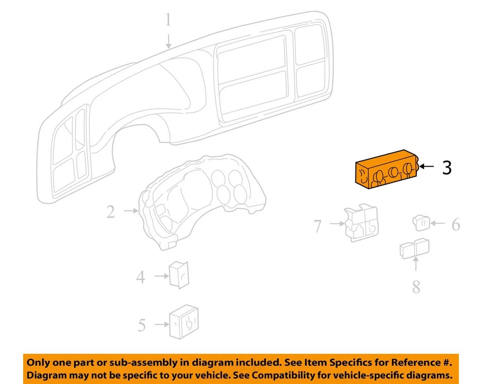 05-06 凯迪拉克凯雷德通用前自动温度控制可选 CJ2 15855848 — 第 3/4 张图片