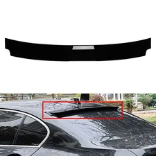 Rear Window Roof Spoiler Wing Lip Fit BMW 5 Series F10 525i 530i 2011-2017 Black