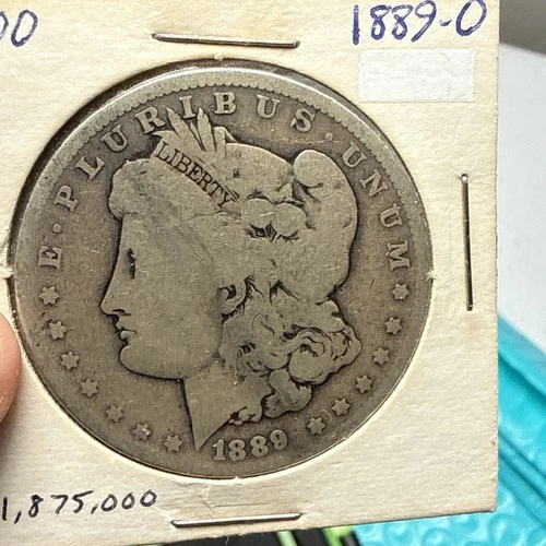 1889 O Silver Morgan Dollar New Orleans Good details 90% fast shipping