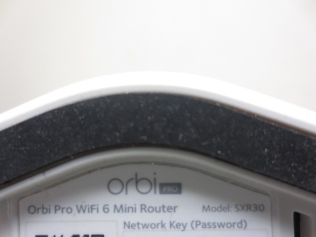 Netgear Orbi Pro SXR30 White WiFi 6 Mini Mesh Router *No AC
