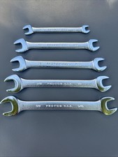 Proto Professional Open End Wrench Set Usa Each Wrench Has 2 Sizes Quality