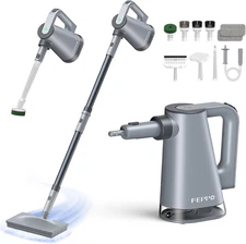 Steam Mop with Detachable Handheld Steam Cleaner for Home and Floor Cleaning, 10