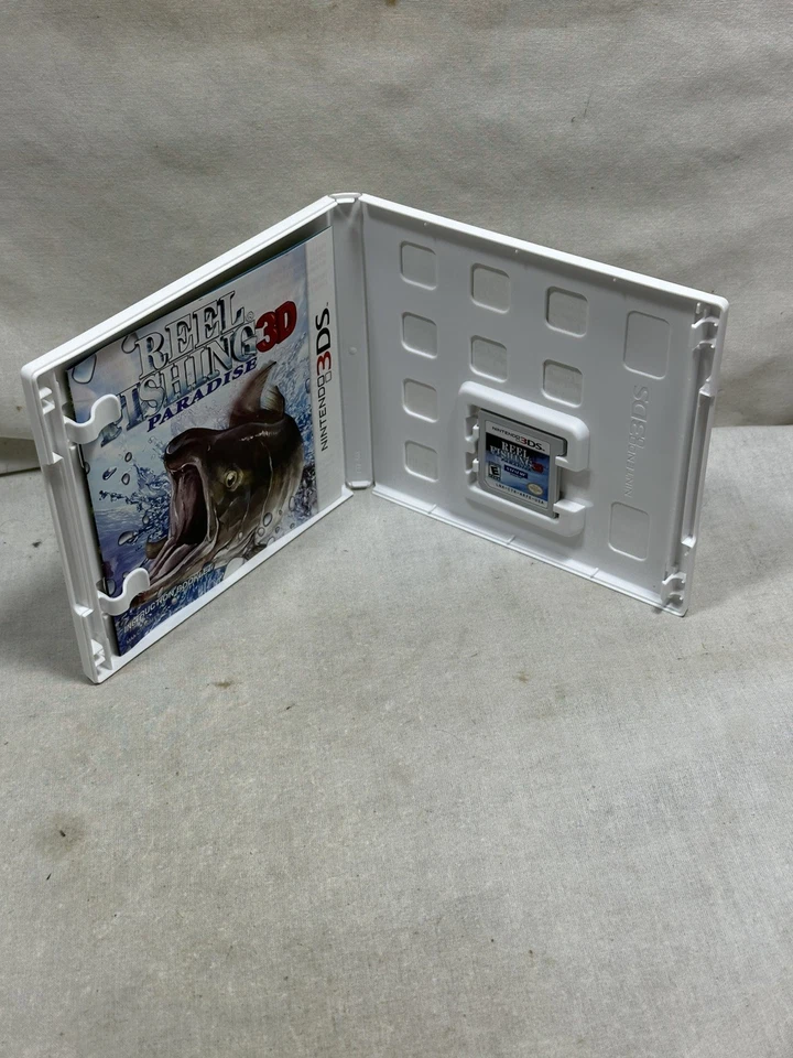 Reel Fishing Paradise 3D (Nintendo 3DS, 2011) - Complete and Tested - Image 4 of 4