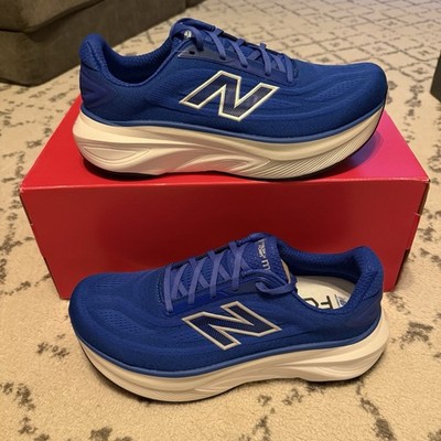 Men's New Balance Fresh Foam X More v6, Blue Gemstone/Blue/Silver, 9.5 2E Wide