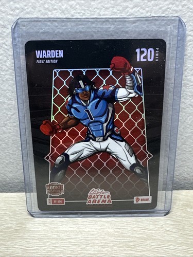 2026 Bo Jackson Battle Arena Warden- Cam Ward Battlefoil Card Rookie Inspired