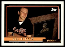 1992 Topps Cal Ripken Baltimore Orioles #40 24087