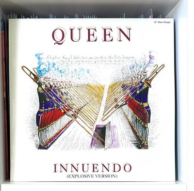 Queen 1991   Innuendo Explosive Version /Under Pressure Schallplatte 12'' LP MINT