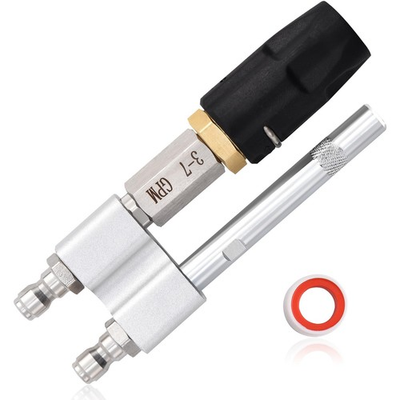 #ad 2 in 1 Downstream Soft Wash Chemical Nozzle M5 Twist Nozzle Shooter Tips 0 ... $70.78