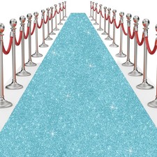 Glitter Carpet Runner for Party 2.6 X 30 ft Glitter Non-Woven Fabric, Carpet ...