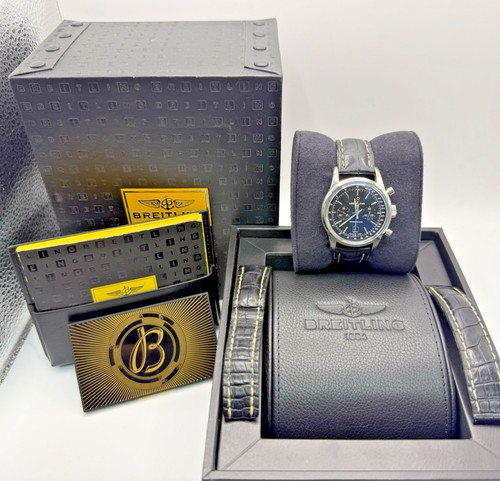 Breitling Transocean A41310 Chronograph (2016) Pre-Owend, Box & Papers.