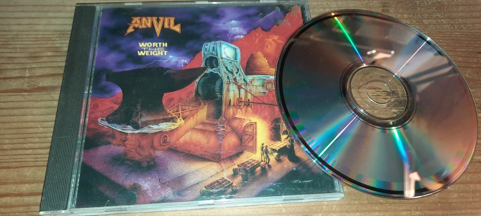 Anvil - Worth the Weight CD - Original 1st press von 1992