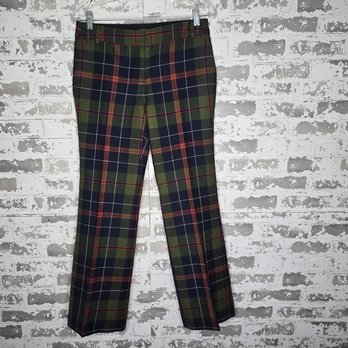 J.CREW Wool Checked Pants for Women for sale | eBay display picture 1