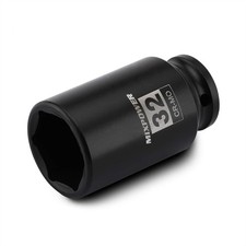 12 Drive Deep Impact Socket 32mm Cr-mo With Black Phosphate Finish