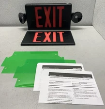 Sure-Lite Exit Sign Damp Location LPXC50BKSD