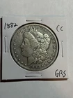 1882-CC Morgan Silver Dollar VF Tough Date Circulated CC