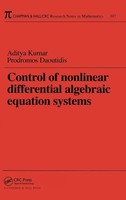 Aditya Kumar | Control Of Nonlinear Differential Algebraic Equation Systems...