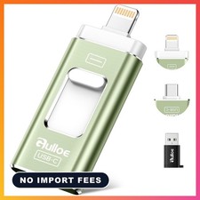 512GB Dual Interface Flash Drive for Phone Storage Photos Videos, Phone USB Back